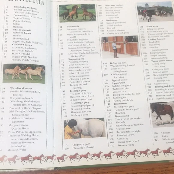 Horse & Pony Encyclopedia - Hardcover Book - Picture 3 of 7